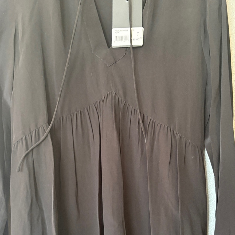 The Kooples Black Long Sleeve Dress - Picture 9 of 9